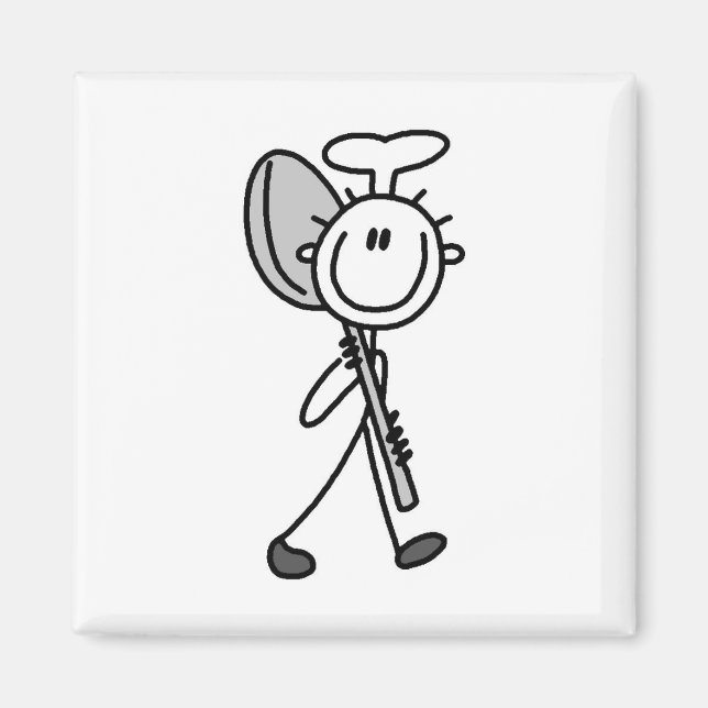 Kock med sked magnet (Framsidan)