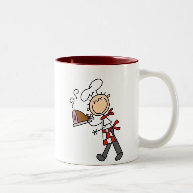 Kock med ugnsbakad skinka  Mugg (Höger)