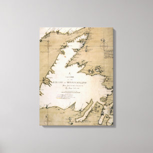 KOCK: NEWFOUNDLAND 1763 CANVASTRYCK