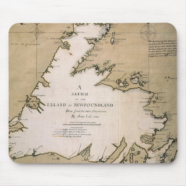 KOCK: NEWFOUNDLAND 1763 MUSMATTA (Framsidan)