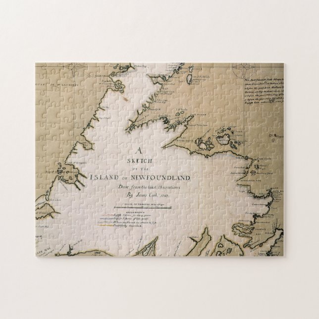 KOCK: NEWFOUNDLAND 1763 PUSSEL (Horisontell)