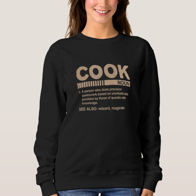 Kocka Definition   Chef Humor Kulinarisk Konstnär T Shirt (Framsida)
