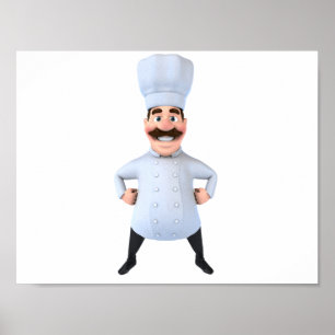 Kockaffisch Poster
