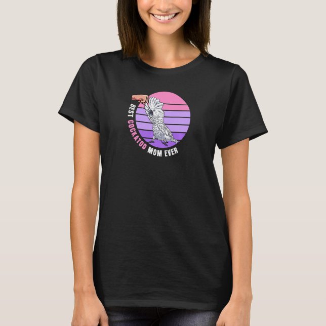 Kockatoo för fågelns bästa paraplycockatoo t shirt (Framsida)