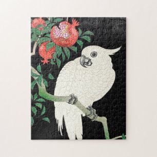 Kockatoo och granatäpplen - Ohara Koson - Pussel