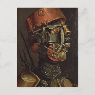 Kocken (olja på panel) vykort