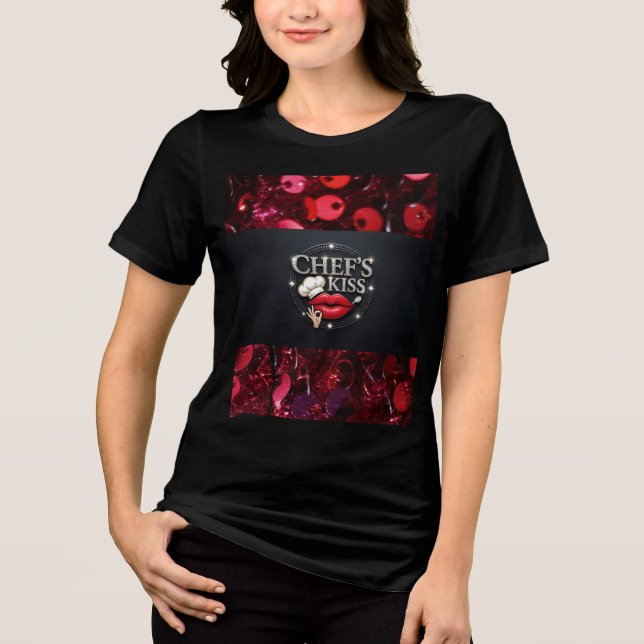 Kockens Kyss T-Shirt Tri-Blend Tröja (Framsida)