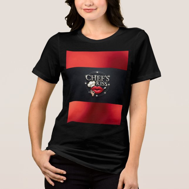 Kockens Kyss T-Shirt Tri-Blend Tröja (Framsida)