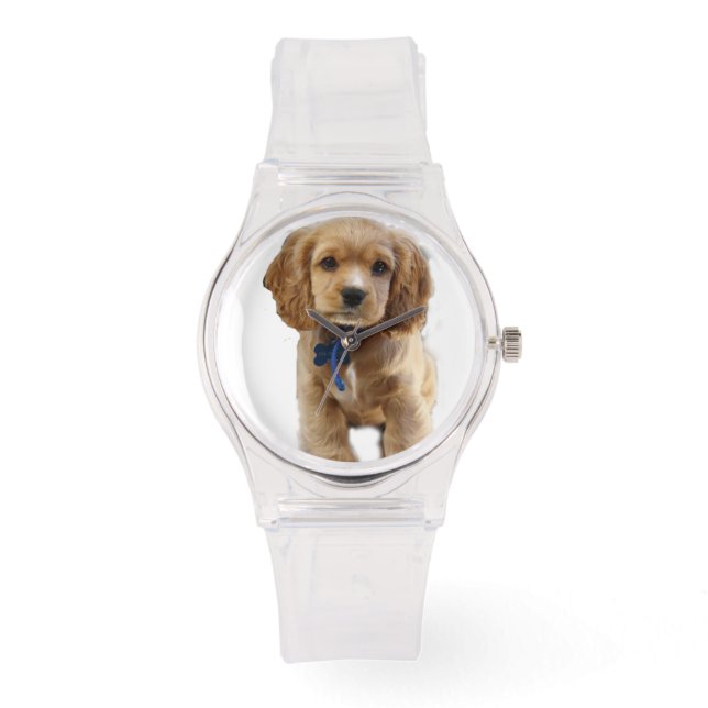 Kockerspanieldockor Armbandsur (Framsida)