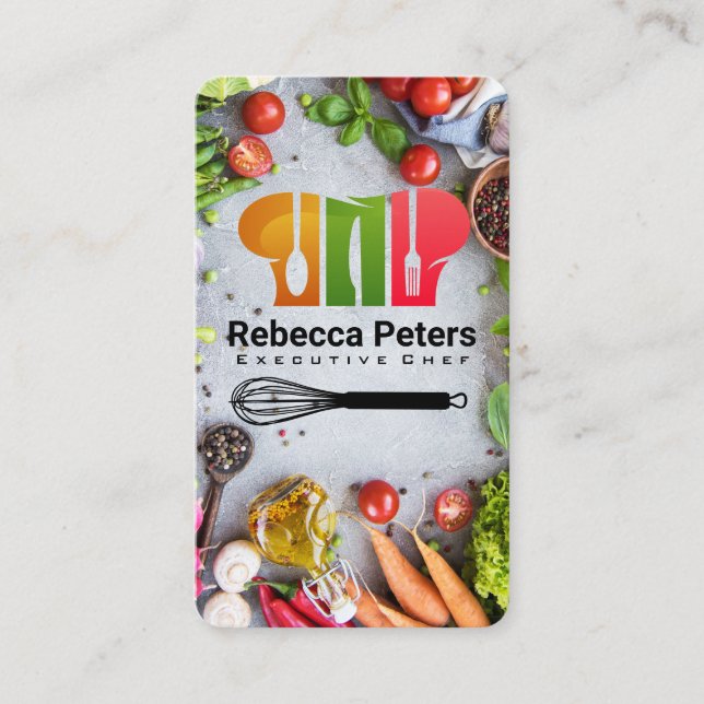 Kockhatt | Kulinarisk restaurang Visitkort (Framsida)