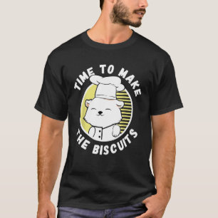 Kockkatt Dags att göra kakor 6 T Shirt