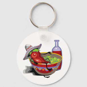 Kockpeppar Keychain Nyckelring