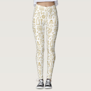 Kockpresent Lycka Är Livets Smak Leggings