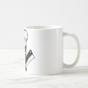 Kockskalle (B&W) Kaffemugg