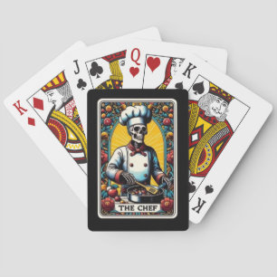 Kockskelett Tarot Poker Kort Casinokort