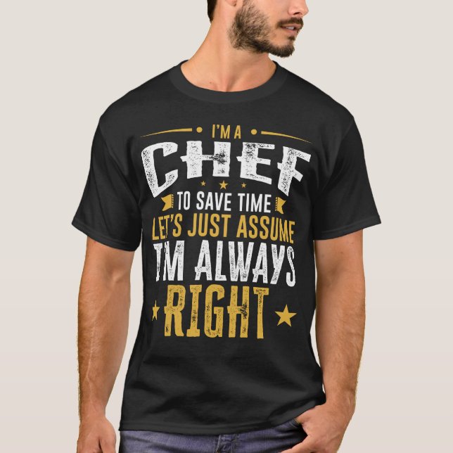 Kockskjortasparan Time antar den högra roliga T Shirt (Framsida)