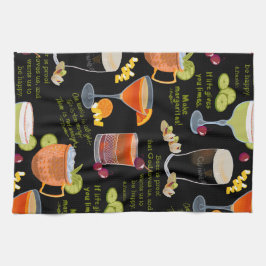 Kockstjärtar och begrundande kökshandduk