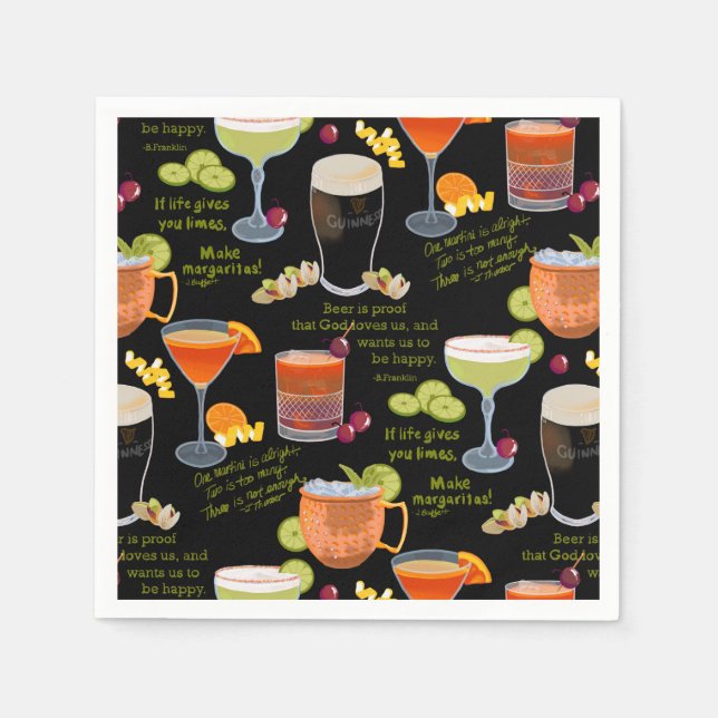 Kockstjärtar och begrundande pappersservett (Framsidan)