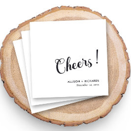 Kockstjärtskockor av personlig med Namn Pappersservett