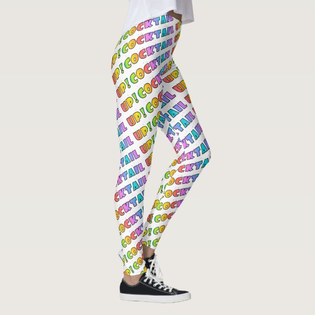 KOCKTAIL UPP! LEGGINGS (Höger)