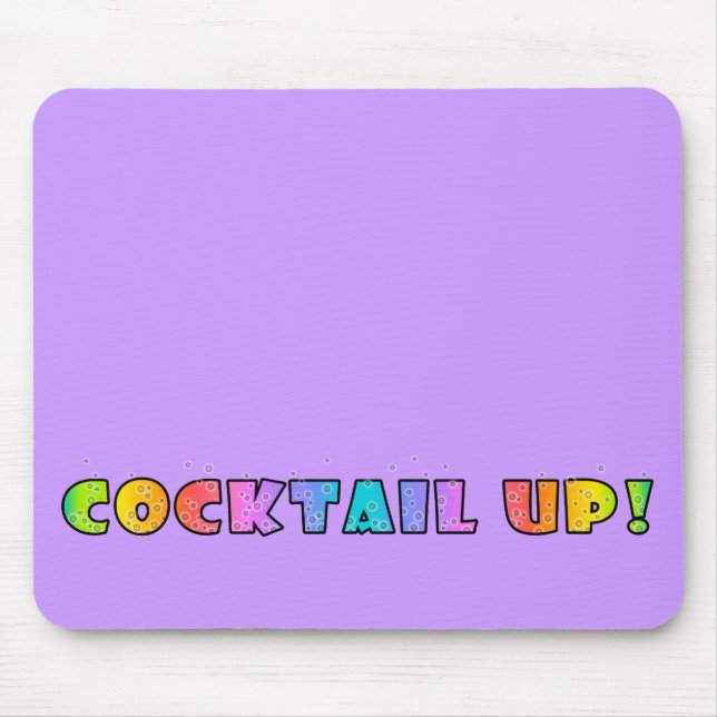 KOCKTAIL UPP! MOUSEPAD MUSMATTA (Framsidan)
