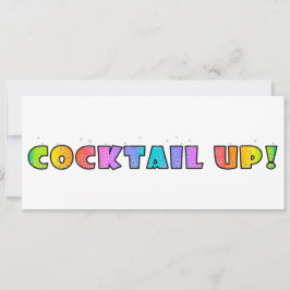 KOCKTAIL UPP! PARTSINBJUDANDE INBJUDNINGAR