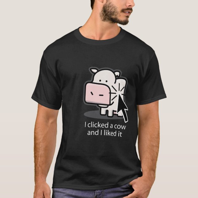 KoClicker (mörk) Tee (Framsida)