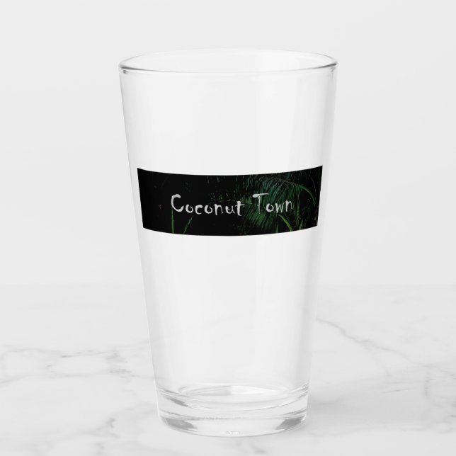 KOCONUT TOWN Drinking Glass Glaskopp (Framsida)