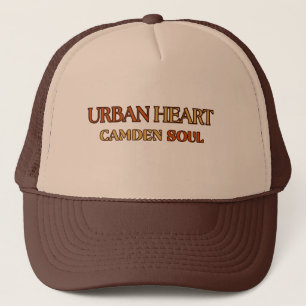 KOD 08102, URBAN HEART Brun Tan Kvinnors Trucker Keps