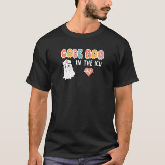Kod Boo in ICU, Nurse Halloween T-Shirt