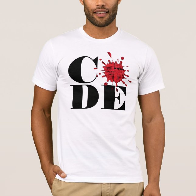 Kod Computer Science T-shirt (Framsida)