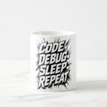Kod Felsök Sömn Upprepa | Programmerare Kodning