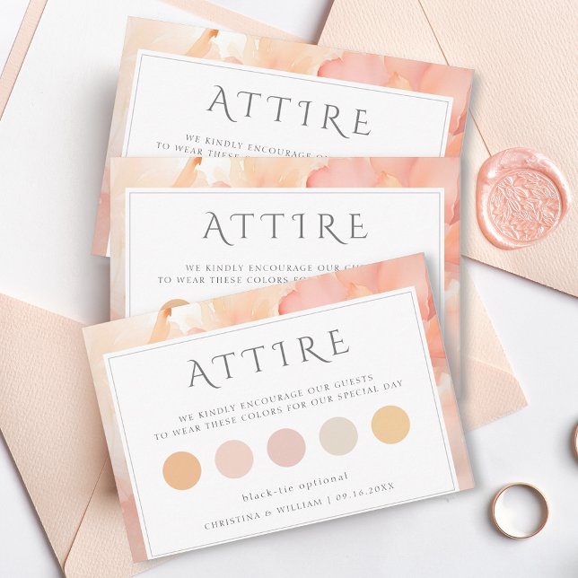 Kod för påfyllning av modern persikoblomma i Bröll Tilläggskort (Skapare uppladdad)