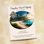 Kod för Tropiskt paradise Beach Resort QR Reklamblad<br><div class="desc">Skapa din egen QR-kodsflygare med en digital konstdesign för tropiska paradis. Den här flygaren kan användas som ensam eller paras med Affärskortet för QR-kod för Tropical Paradise Beach Resort. Den här designen fungerar bra för Travel Agent, Real Gods Brokers, Realtors, Small Business Owners, Coastal Business Owners, Freelancers, Writers med flera....</div>
