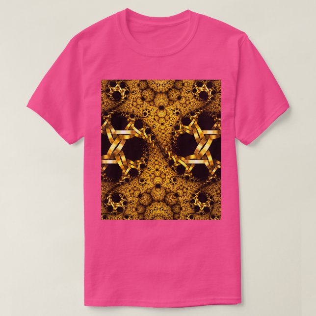 Kod i guld t shirt (Design framsida)