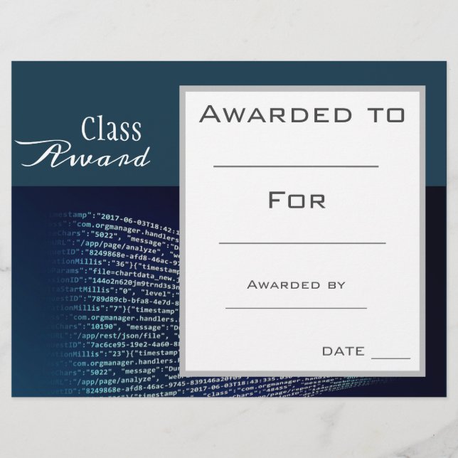 Kod och teknik för klasstilldelning i subjekt stud (Framsida)