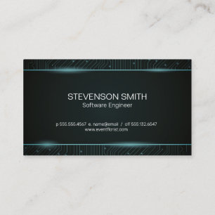 Kod Programmerare Affärskort för kretskort Visitkort
