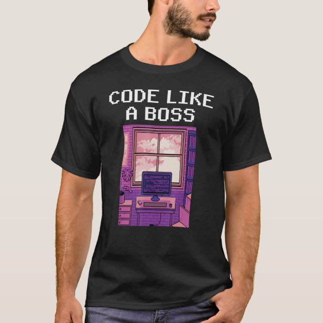 Kod som chef 3 t shirt (Framsida)