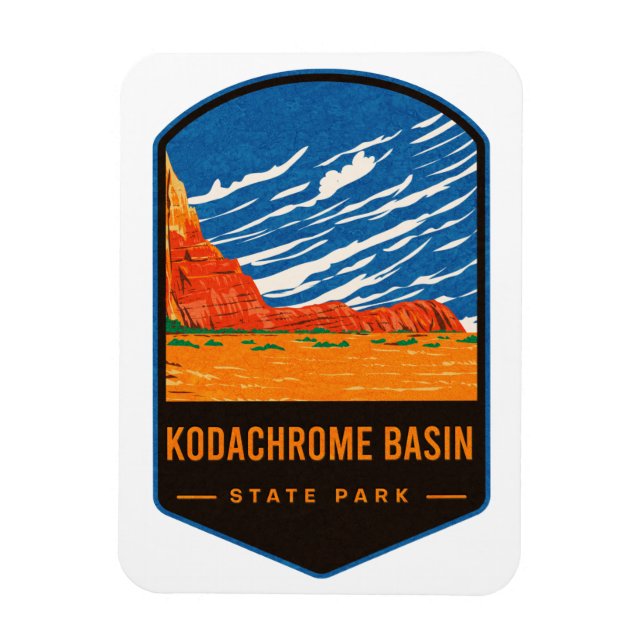 Kodachrome Basin State Park Magnet (Vertikal)
