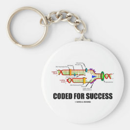 Kodad för lyckade resultat (DNA-replikering) Nyckelring