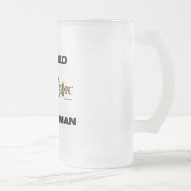 Kodad som människa (DNA-replikering) Frostat Ölglas (Höger)