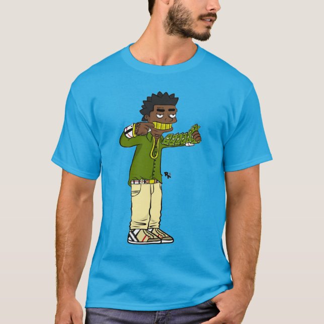 Kodak Black Tecknad Tee (Framsida)