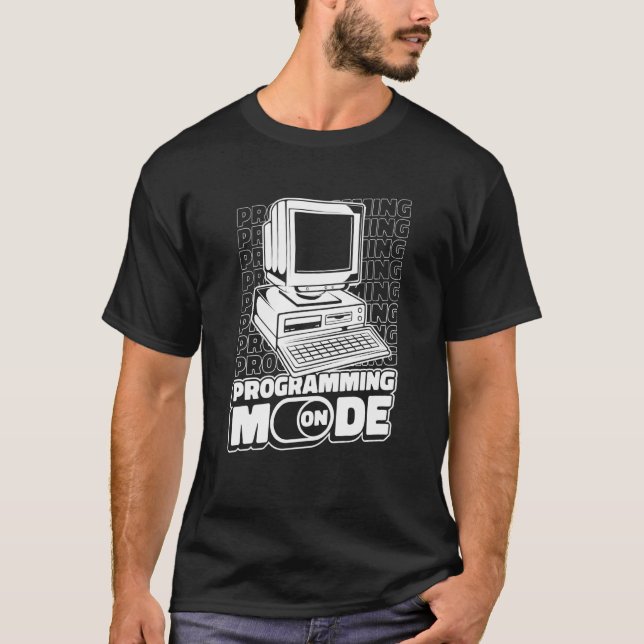 Kodarläge Utvecklare Mjukvara Programmerare Progra T Shirt (Framsida)