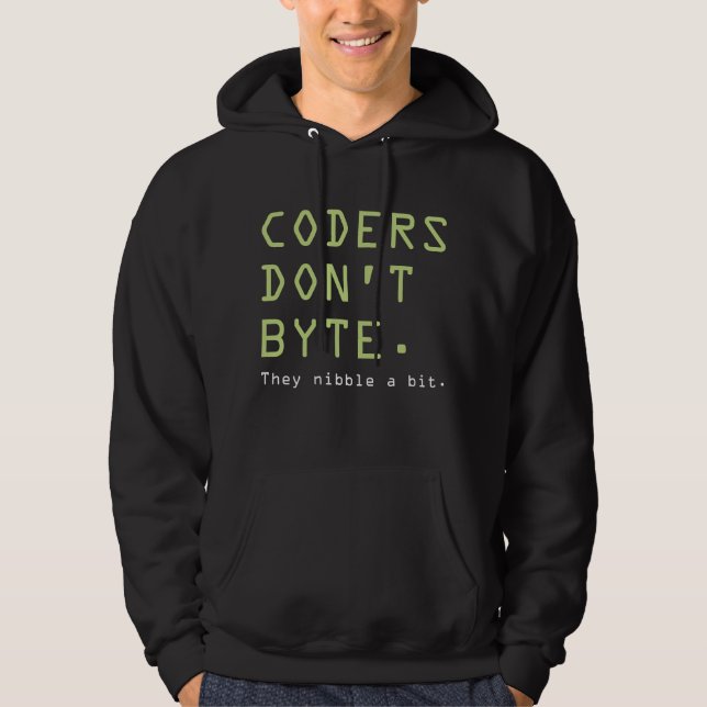Kodarna byte inte hoodie (Framsida)