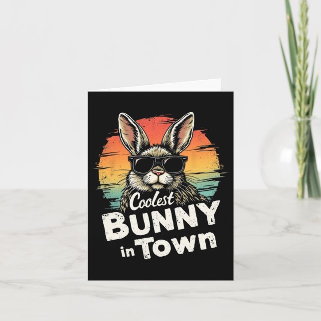 Kodast Påskhare i egen Påskhare Kort (Framsida)