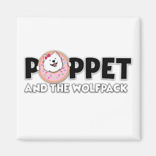 Kodavsnitt och Wolfpack-logotypen Magnet
