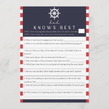 Kodbabyskor Pappa känner till bästa spel Nautiskt