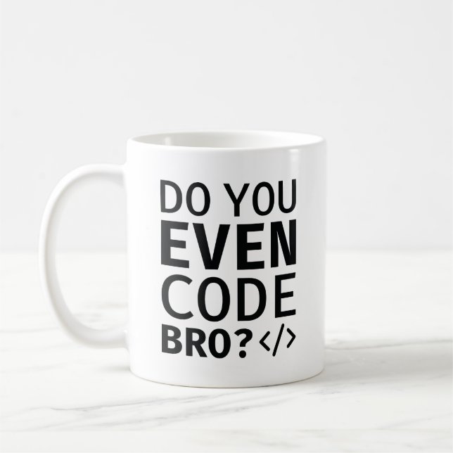 Kodbro till och med kaffemugg (Vänster)