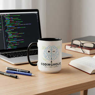 Koddduo Muggset för Programmerare & Kodare Mugg