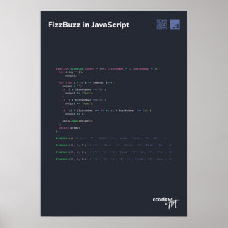 Koden är artikel - koden Poster 20 x 28 tum